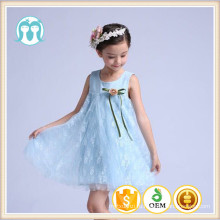 светло-голубой горячий сладкий изображения детей короткие морден девушка платья партии платье 